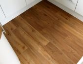 LVT fitted in a kitchen