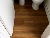 LVT fitted in a bathroom